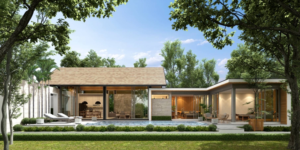 The Peachful, picture of the front of the house 