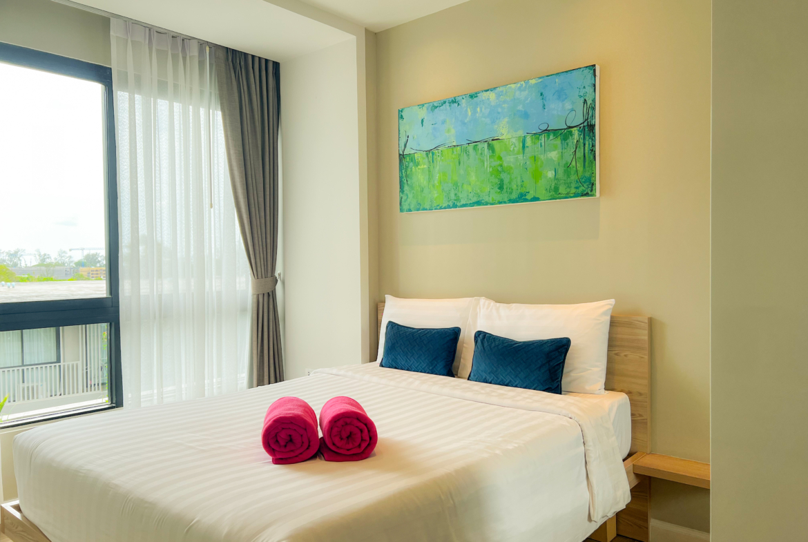 Diamond Condominium for sale in Phuket bed room