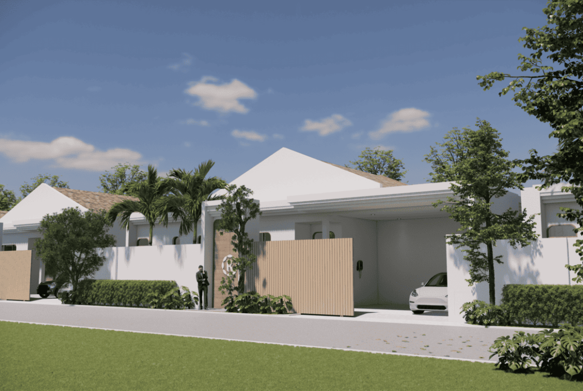 Front Villa & Common Road