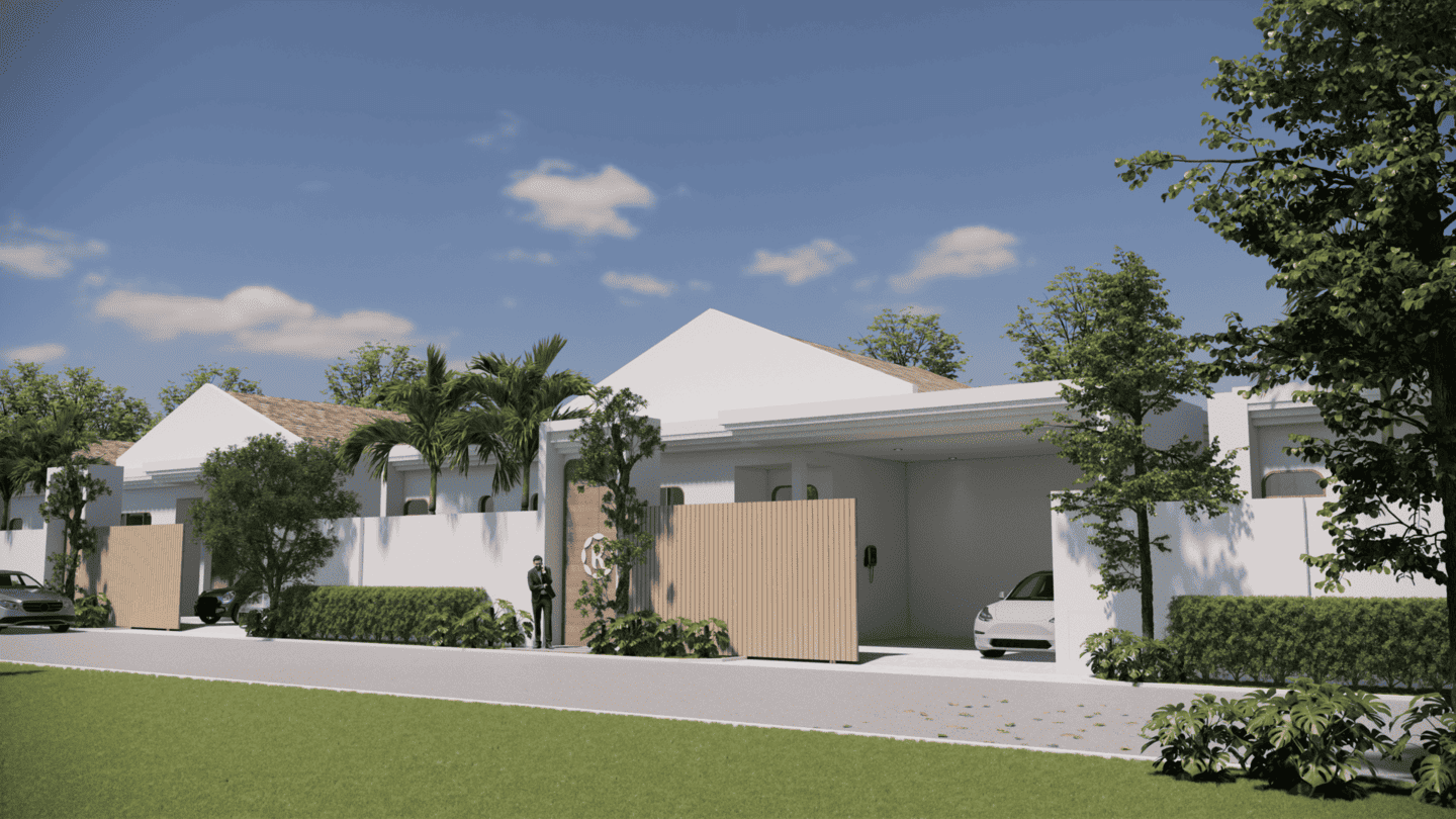 Front Villa & Common Road