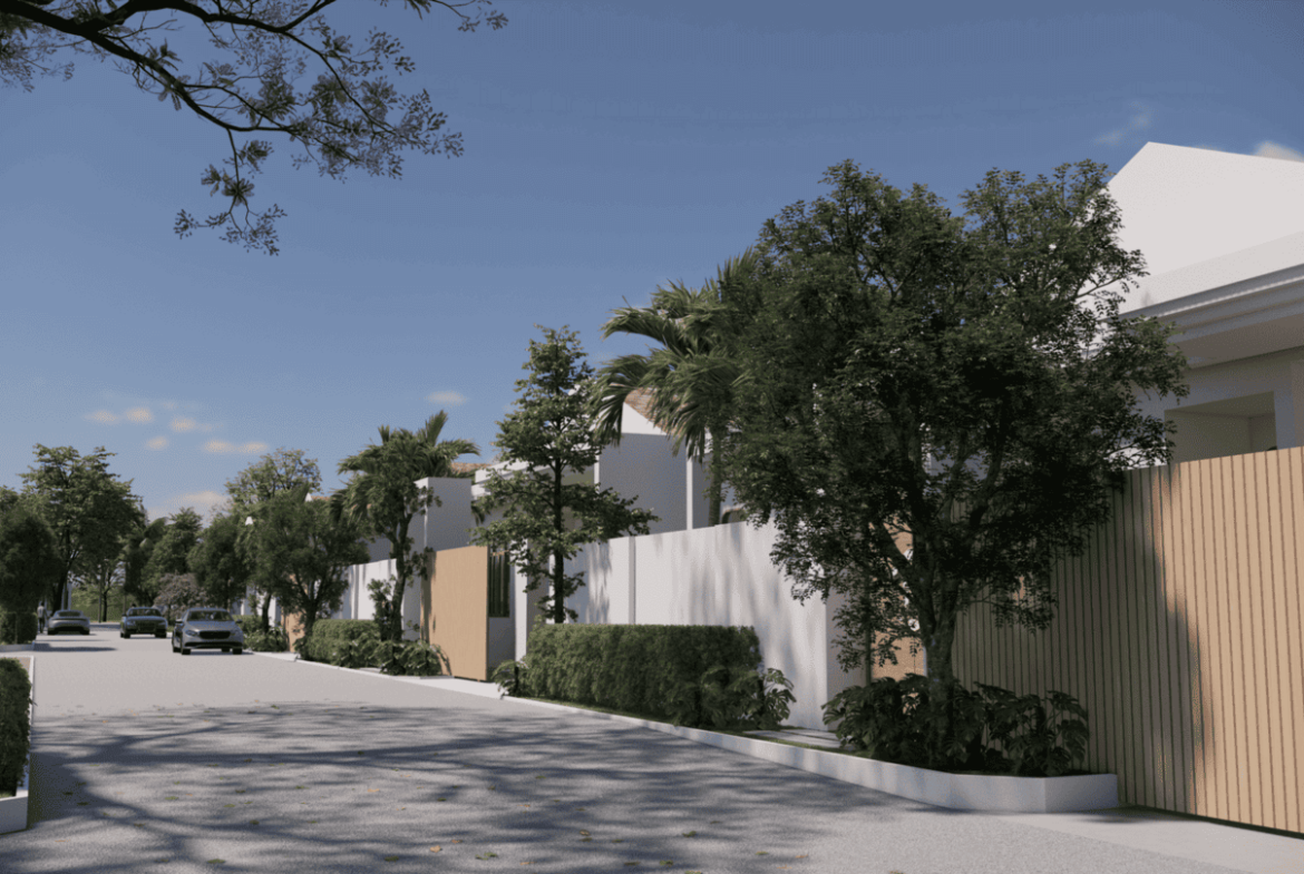 Front Villa & Common Road