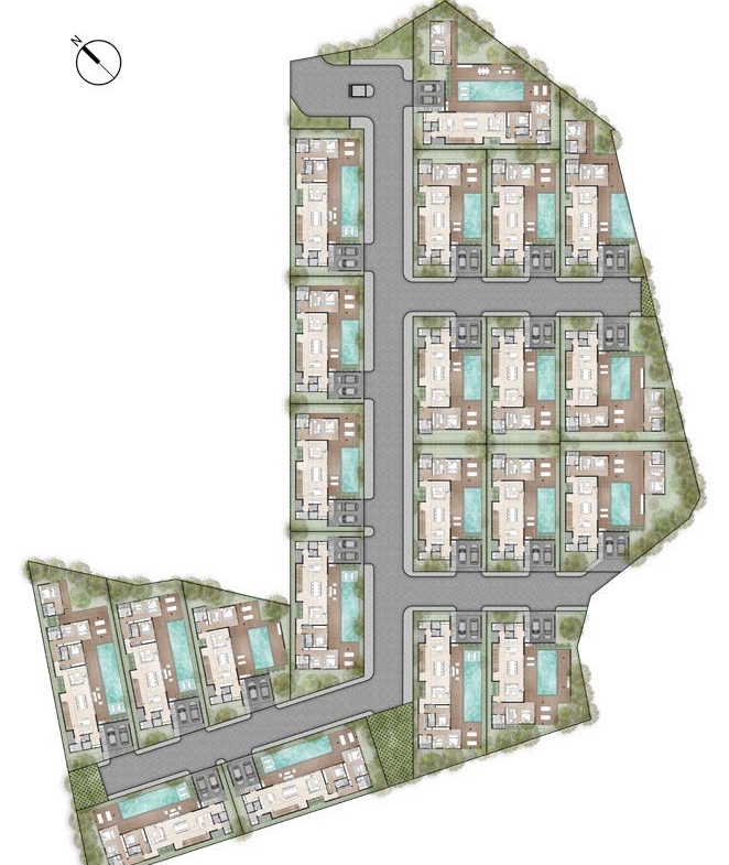 Highland Park Residences Bangtao Beach - Phuket Plan