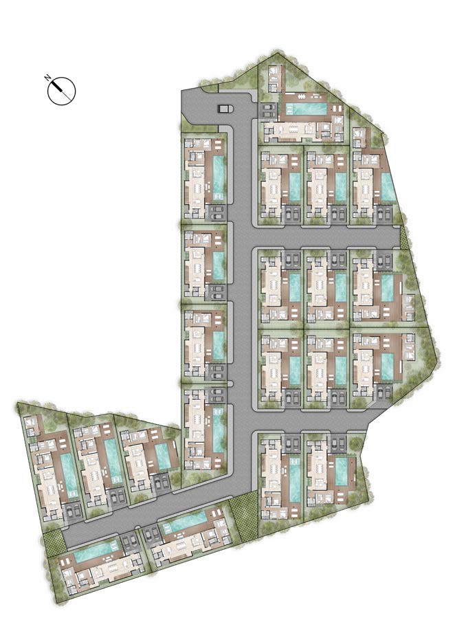 Highland Park Residences Bangtao Beach - Phuket Plan