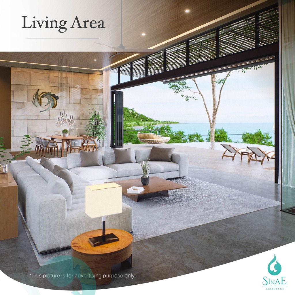 Sinae Residence for Sale in Phuket Living Area