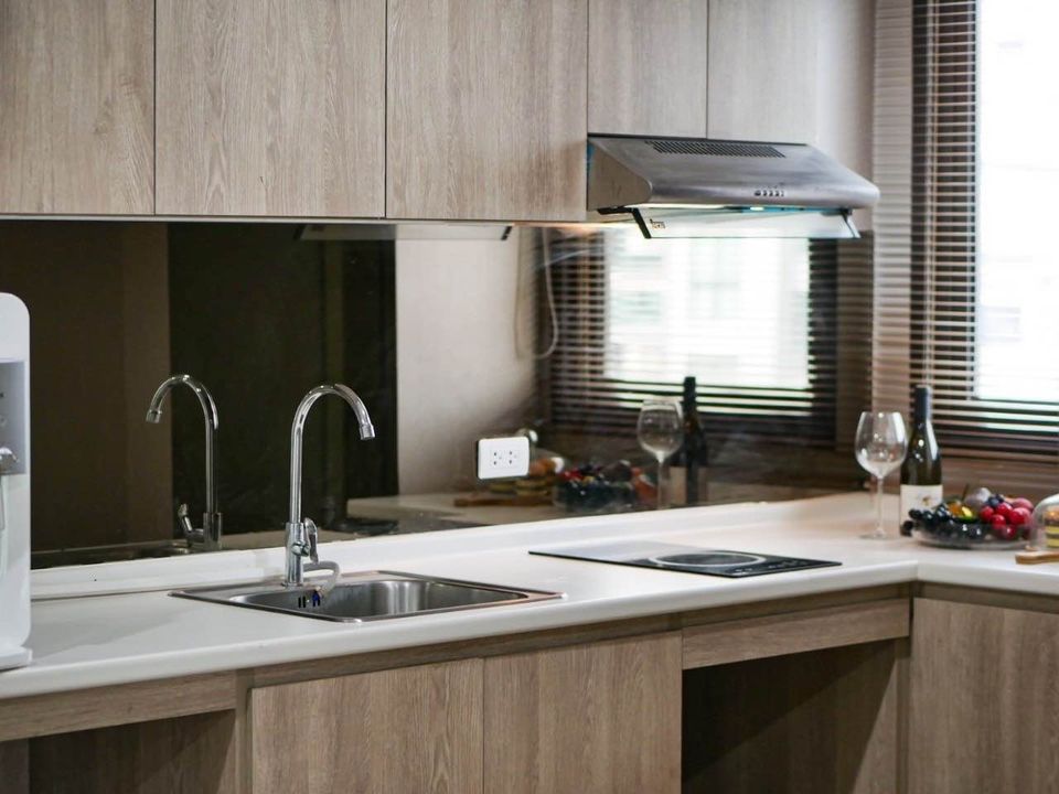 Excel Hideaway kitchen zone