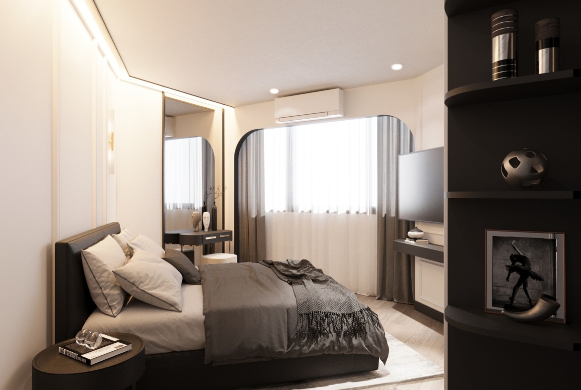 Supalai Park Phaholyothin Bedroom