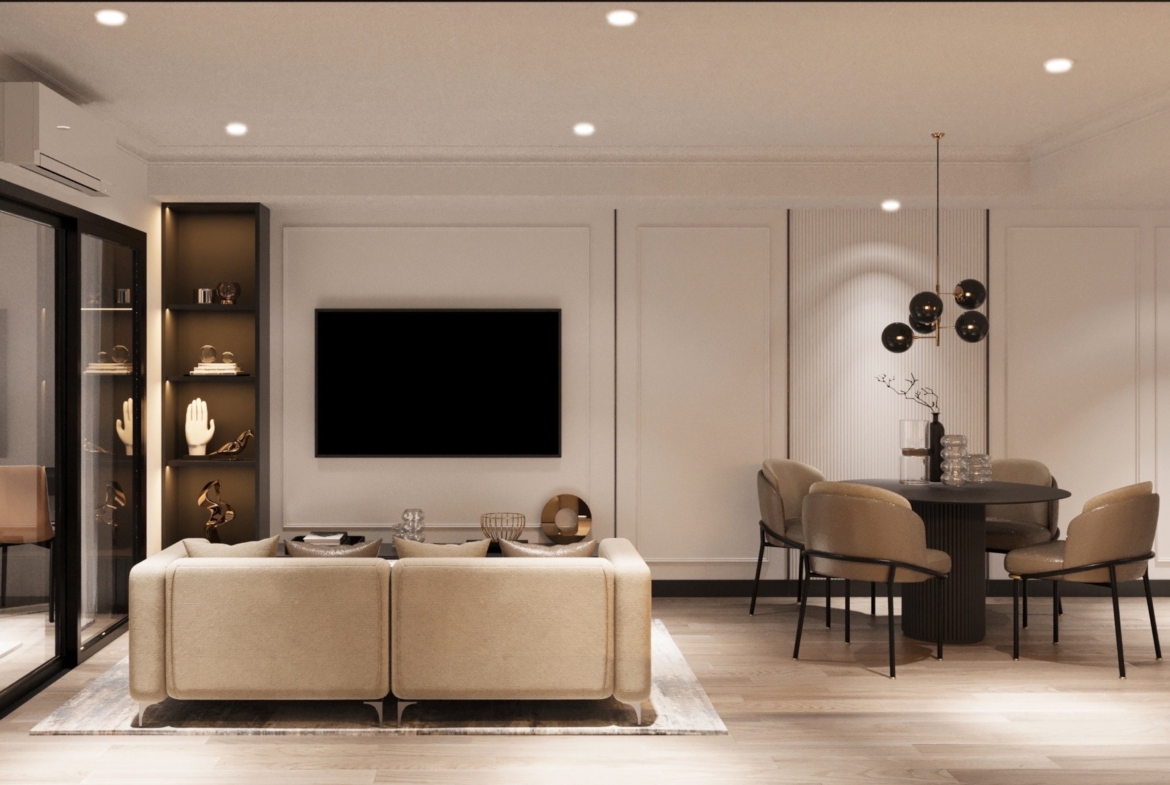 Supalai Park Phaholyothin Living & Dinning