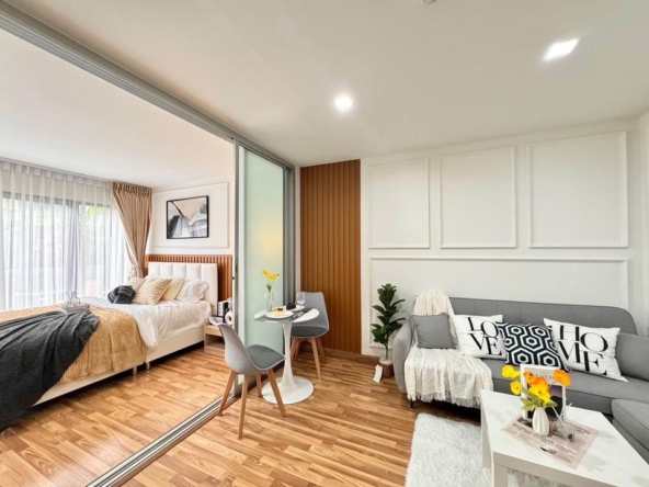 The Green 3 @ Sukhumvit 101 Living&Bedroom