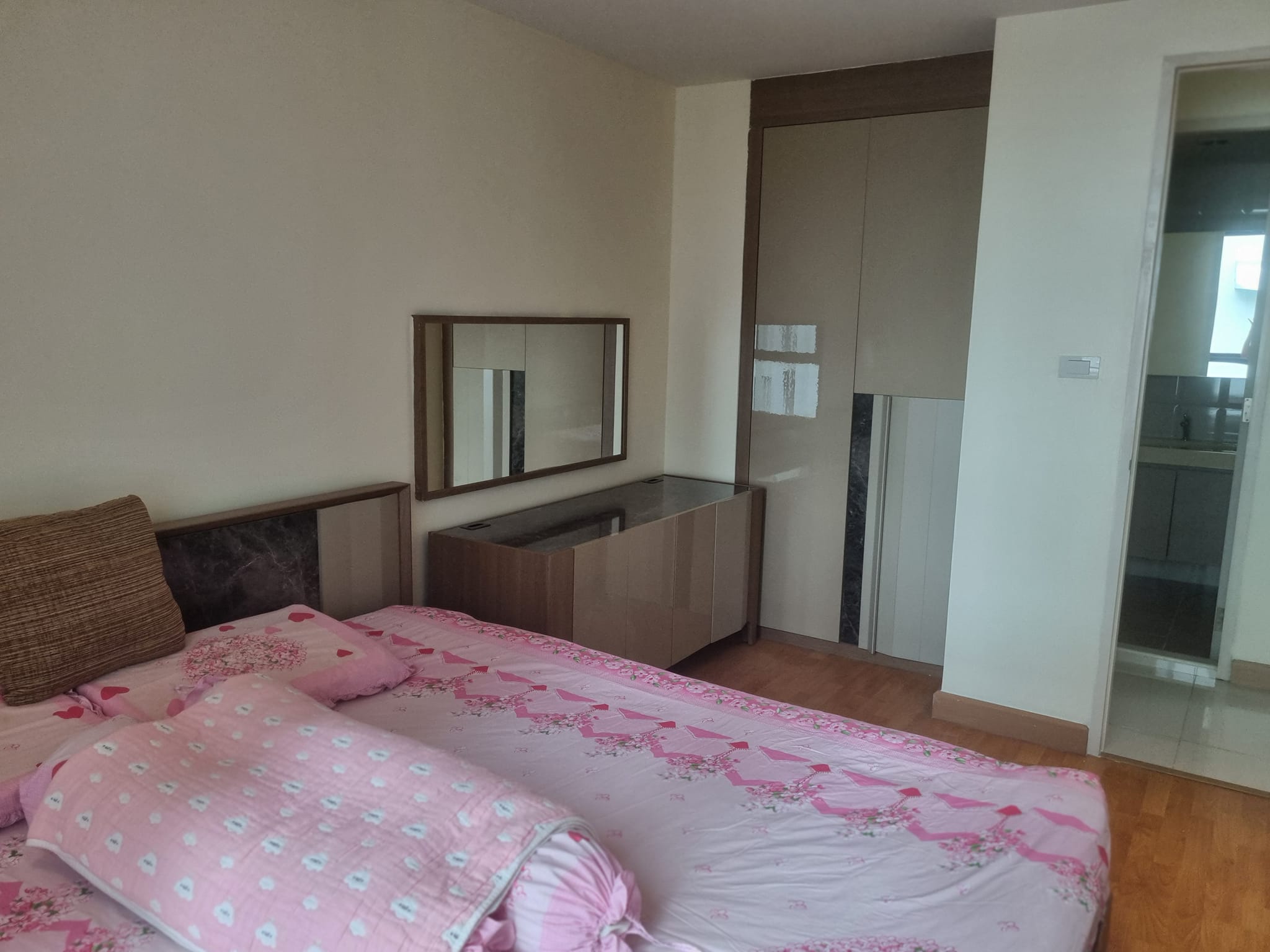 The president condo sukhumvit81 Bedroom