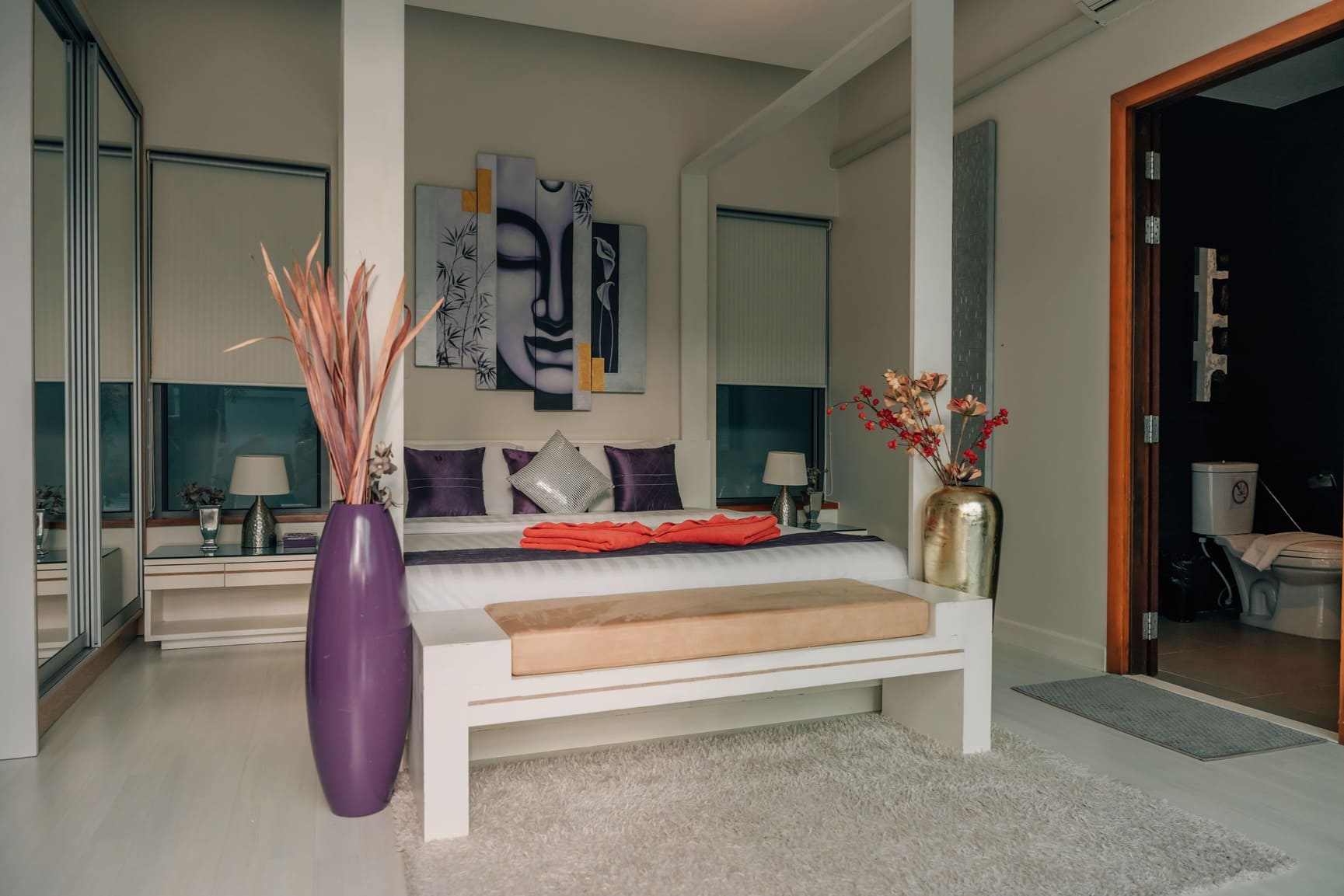 Baannaraya Pool Villa Bedroom