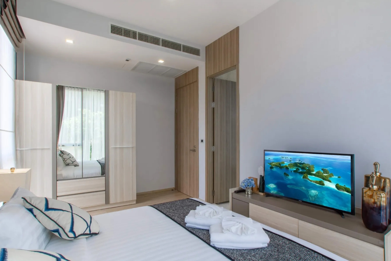 Apartment Baan Mai Khao Bedroom