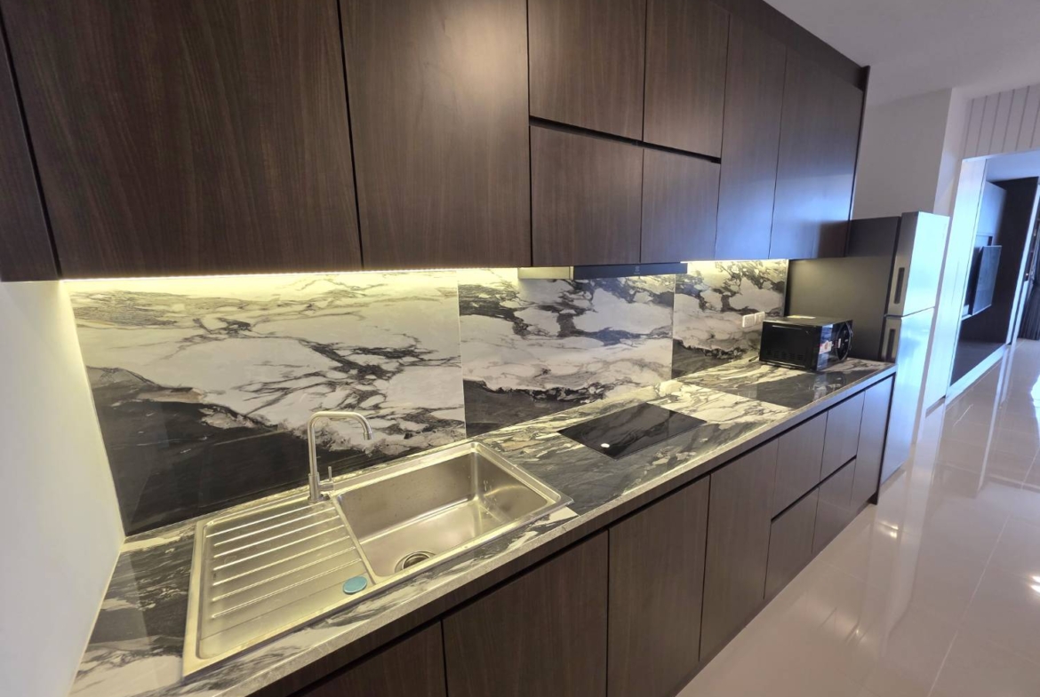 The Passion Residence Lagoon Living Kitchen Zone