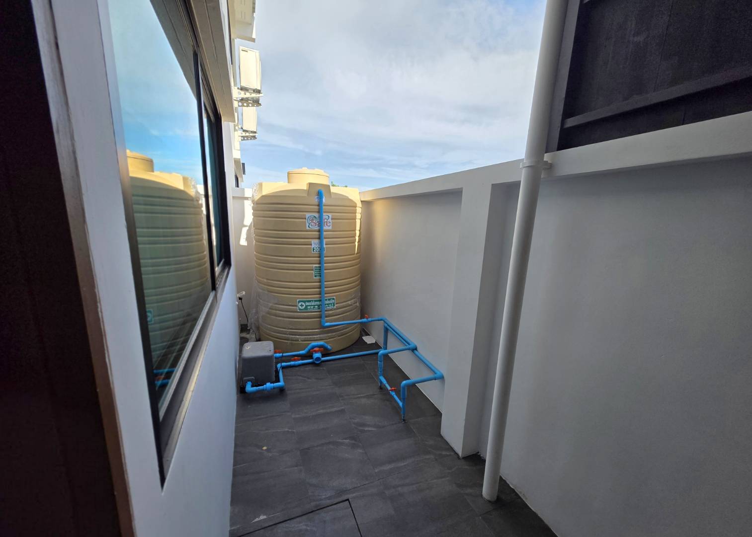 The Passion Residence Lagoon water tank