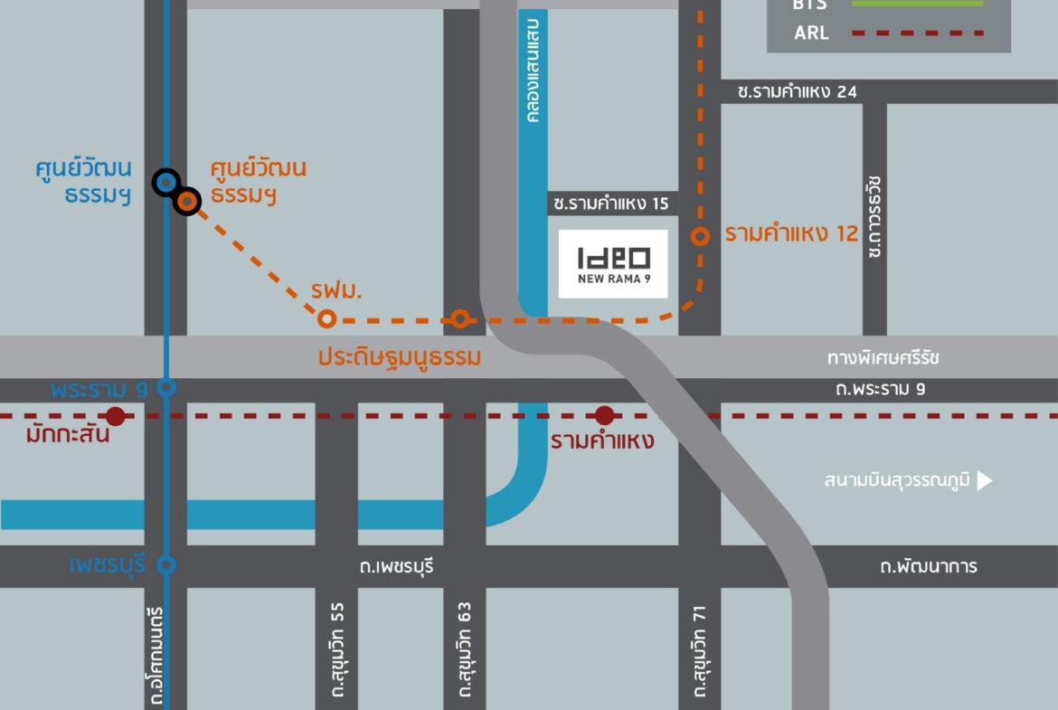 IDEO NEW RAMA9 Map