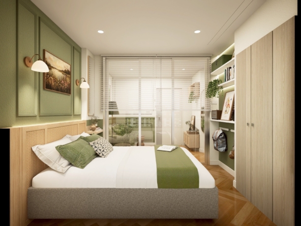 Lumpini Ville On Nut–Phatthanakan Bedroom