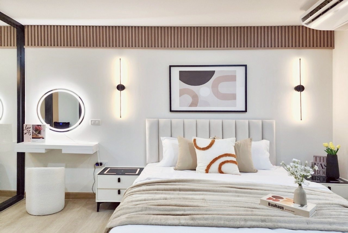 Ratchada City Condo bedroom